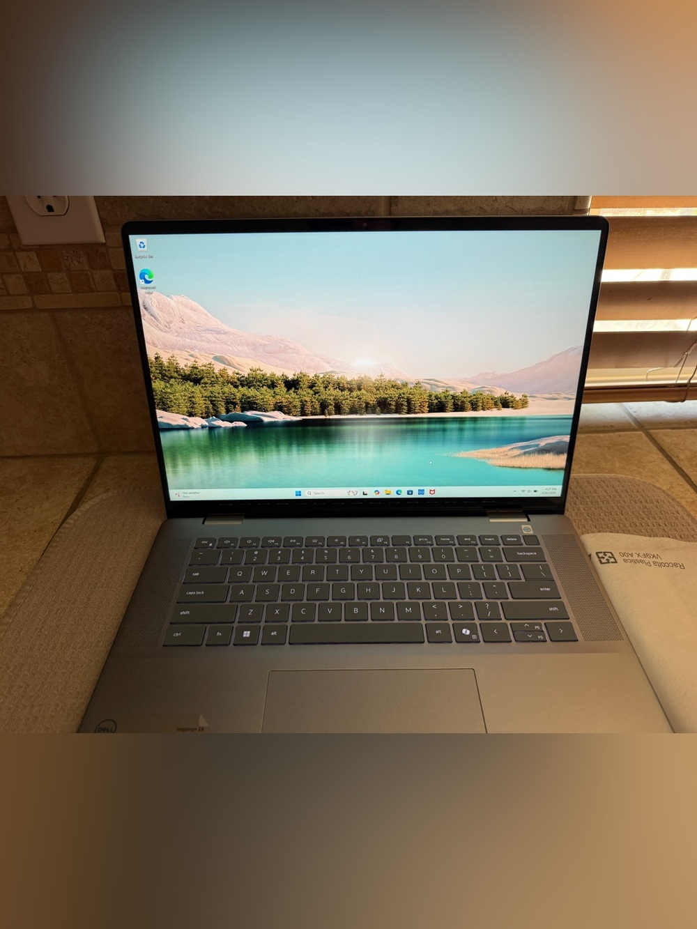 Ice Blue Dell Inspiron 2-in-1 Laptop